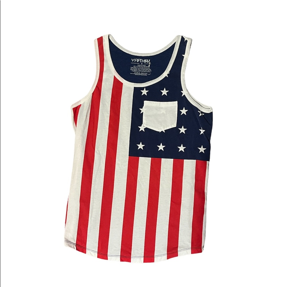 Men’s American Flag Tank Top